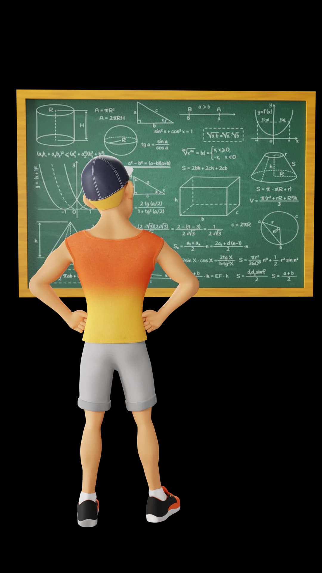 article sur le suivi sportif - Ariston regarde un tableau rempli d'équitaions compliquées !